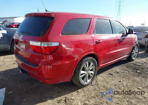 2012 Dodge Durango R/T из США, поврежденный, VIN 1C4SDJCT5CC181558